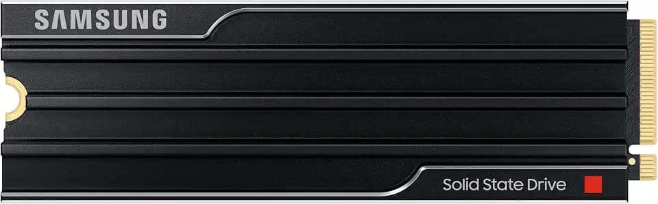 Samsung SSD 9100 PRO w/Heatsink 1TB, PCIe 5.0x4 M.2 2280, Up to 14,700MB/s