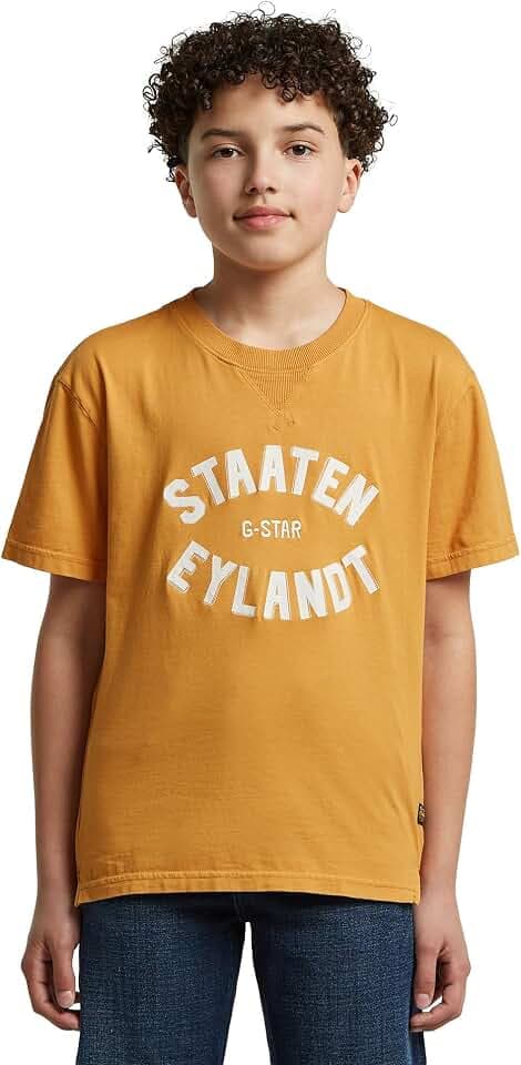 G-Star Jungen Boys Nifous T-Shirt T-Shirt (1er Pack)