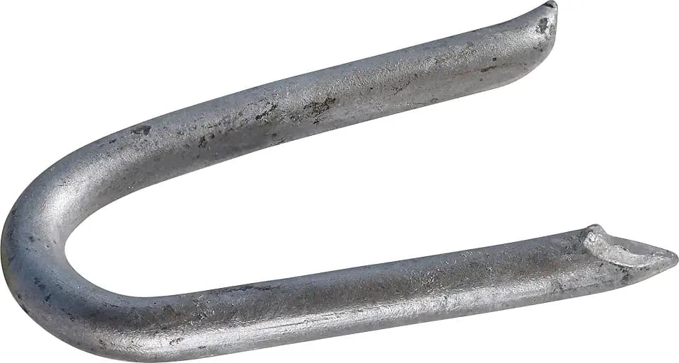 Fas-N-Tite Hot-Dipped Galvanized Fence Staples #9 x 1-1/4", 5 lb Box