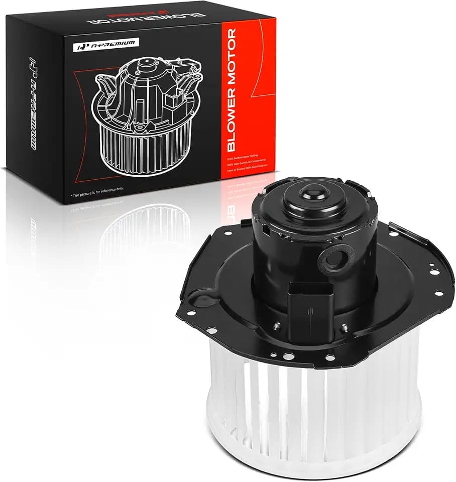 A-Premium Front HVAC Heater Blower Motor with Fan Cage