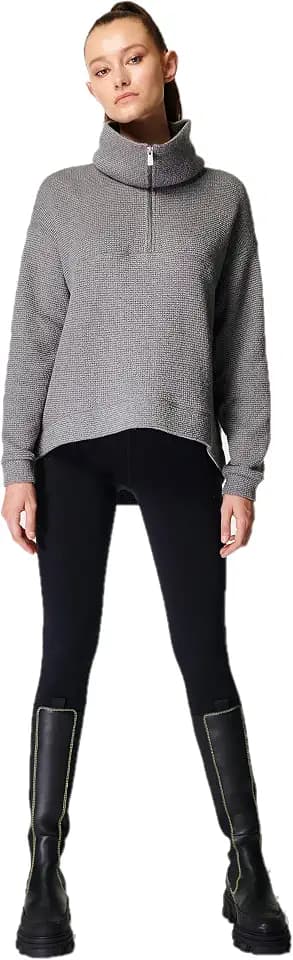 Sweaty Betty Women's Restful Boucle Half Zip Sweatshirt