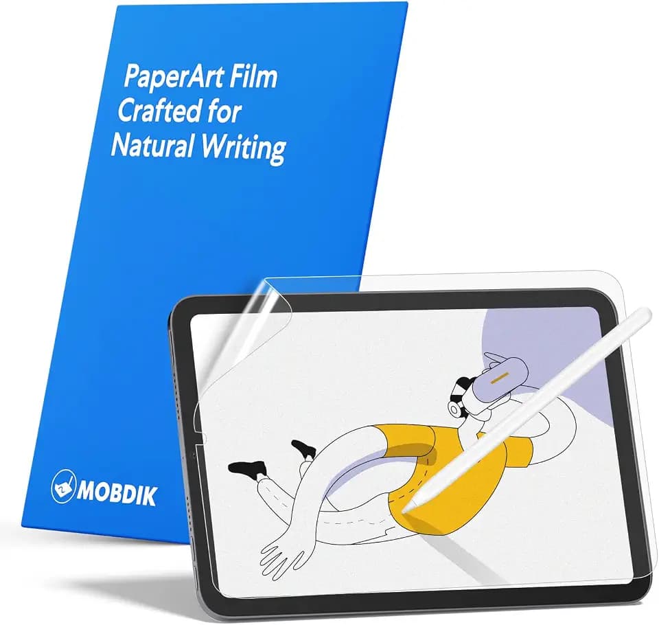 MOBDIK Paperfeel Screen Protector for iPad Mini 7 (A17 Pro) & Mini 6