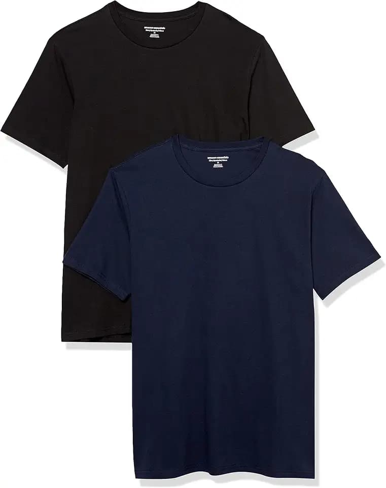 Amazon Essentials Men's Short-Sleeve Crewneck T-Shirts