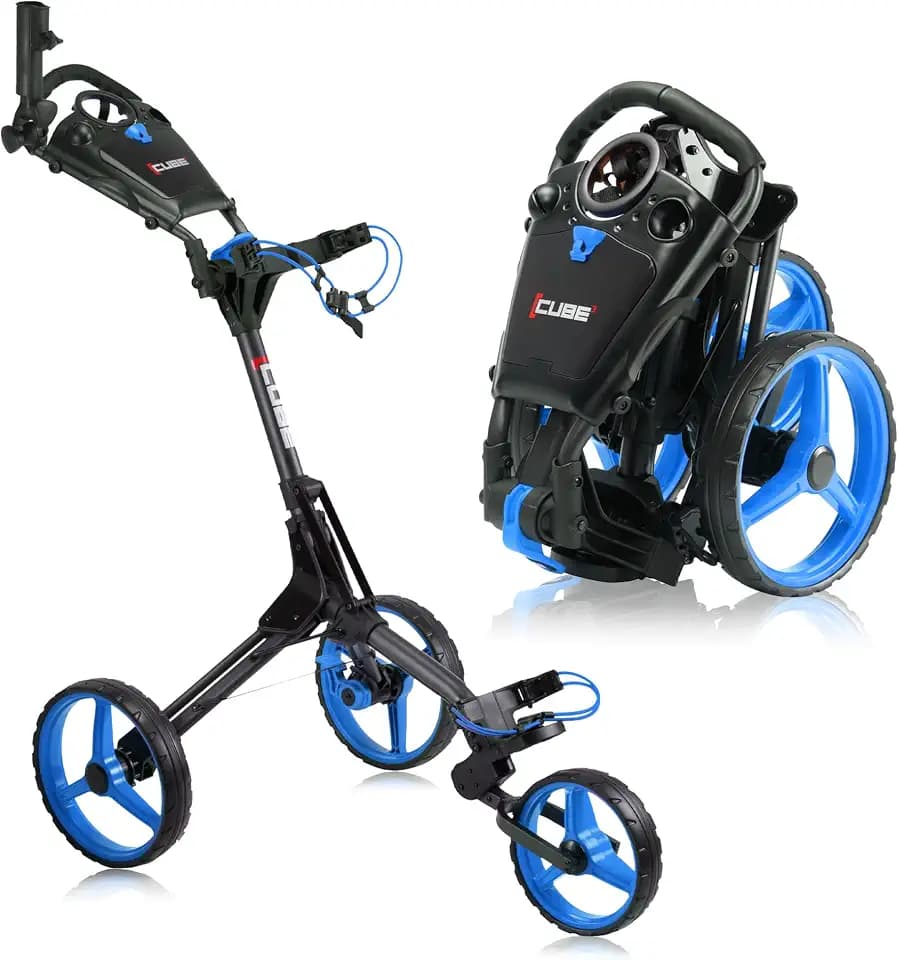 CUBE Cart - 3-Wheel Golf Push Cart
