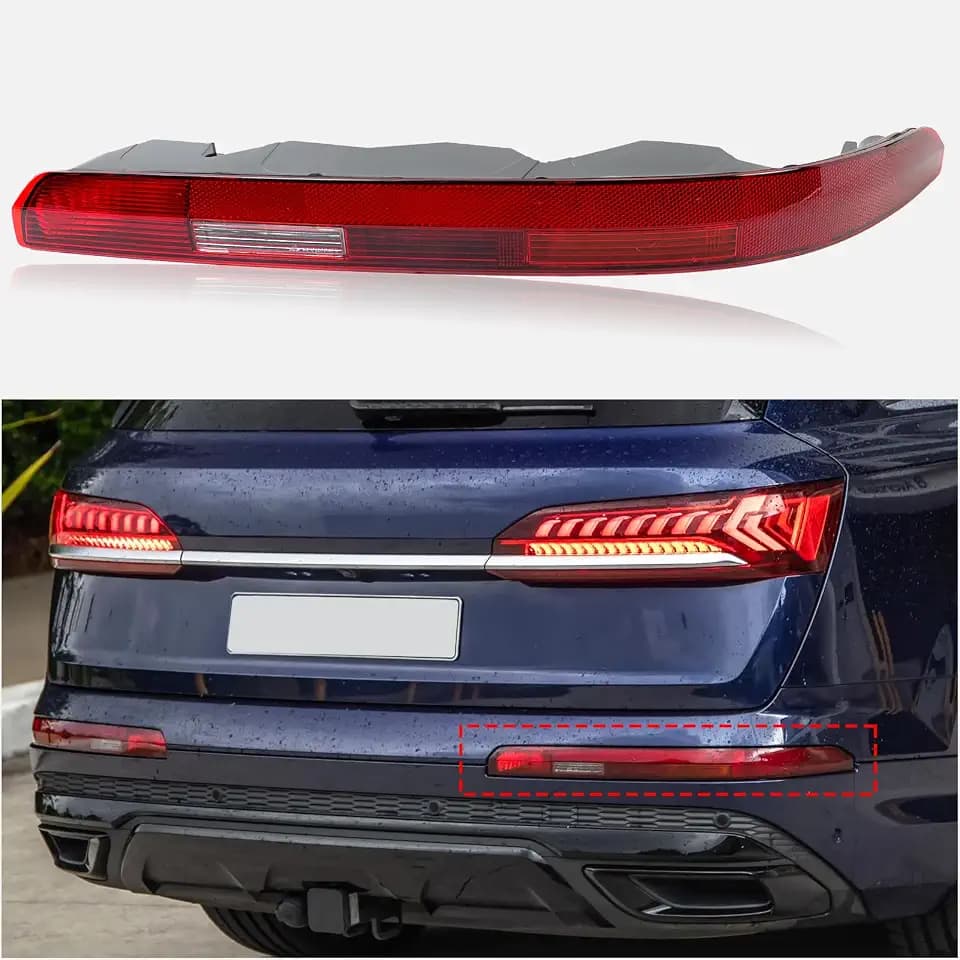 Right Inner Tail Light for 2016-2022 Audi Q7 4M0945096A Rear Brake Lamp