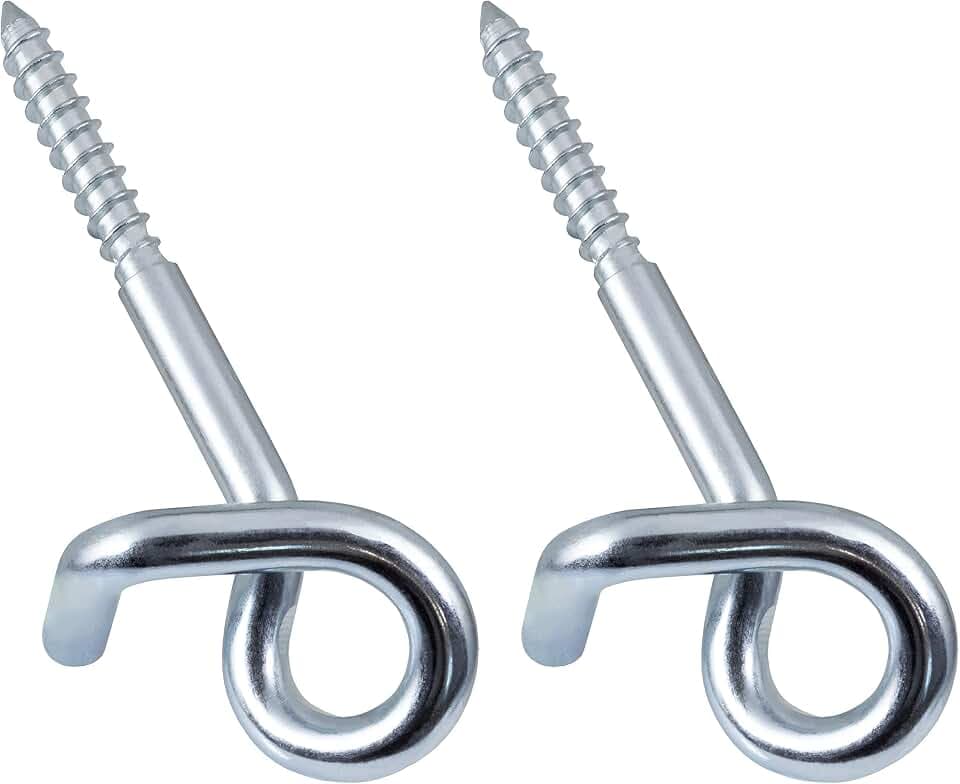 Sicherheits-Schaukelhaken Stahl, Schaukel-Aufhängung M12 x 55 mm