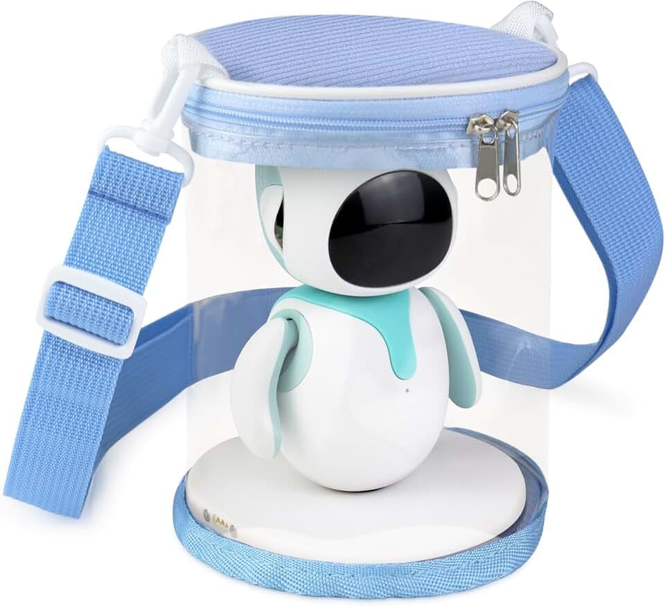 Tragetasche für Eilik Intelligenter Schreibtisch Roboter, Blau