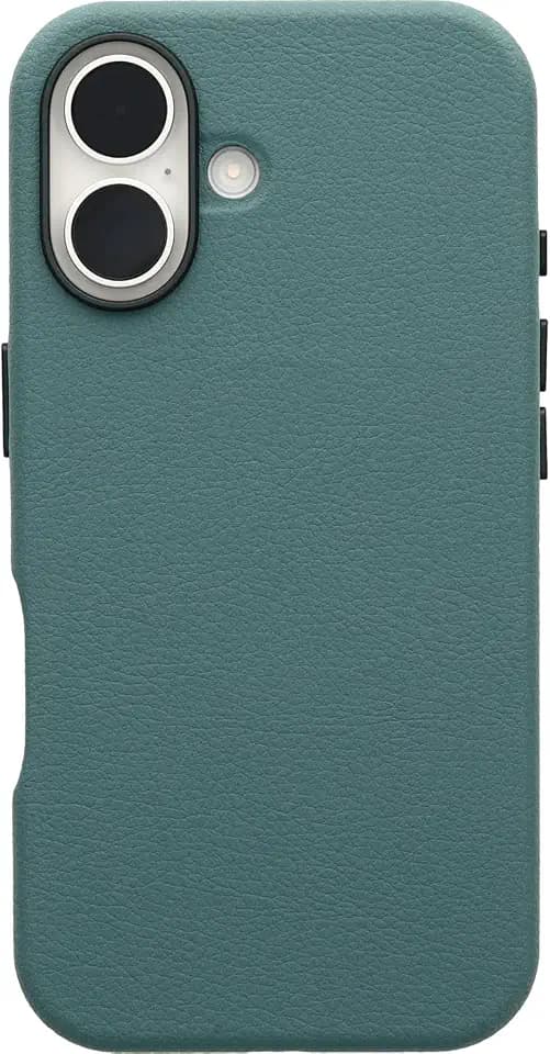OtterBox iPhone 16 Symmetry Series Cactus Leather - Sagebrush Green