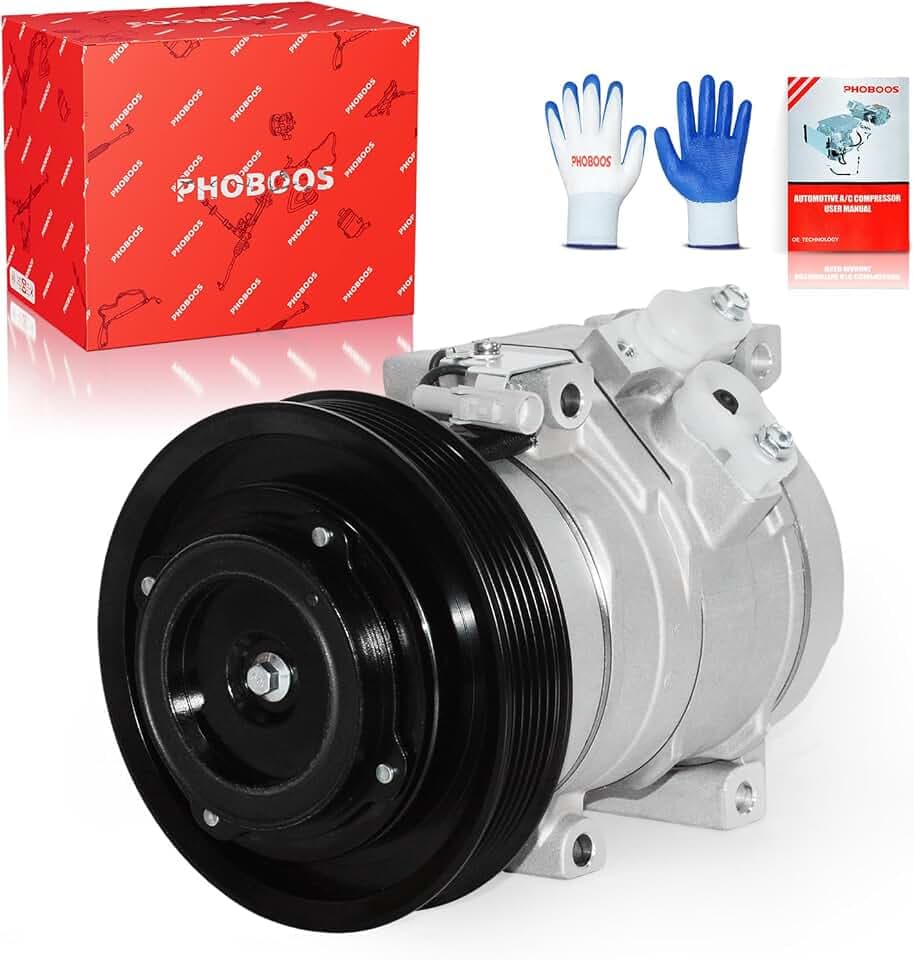PHOBOOS A/C Compressor with Clutch Compatible with Toyota