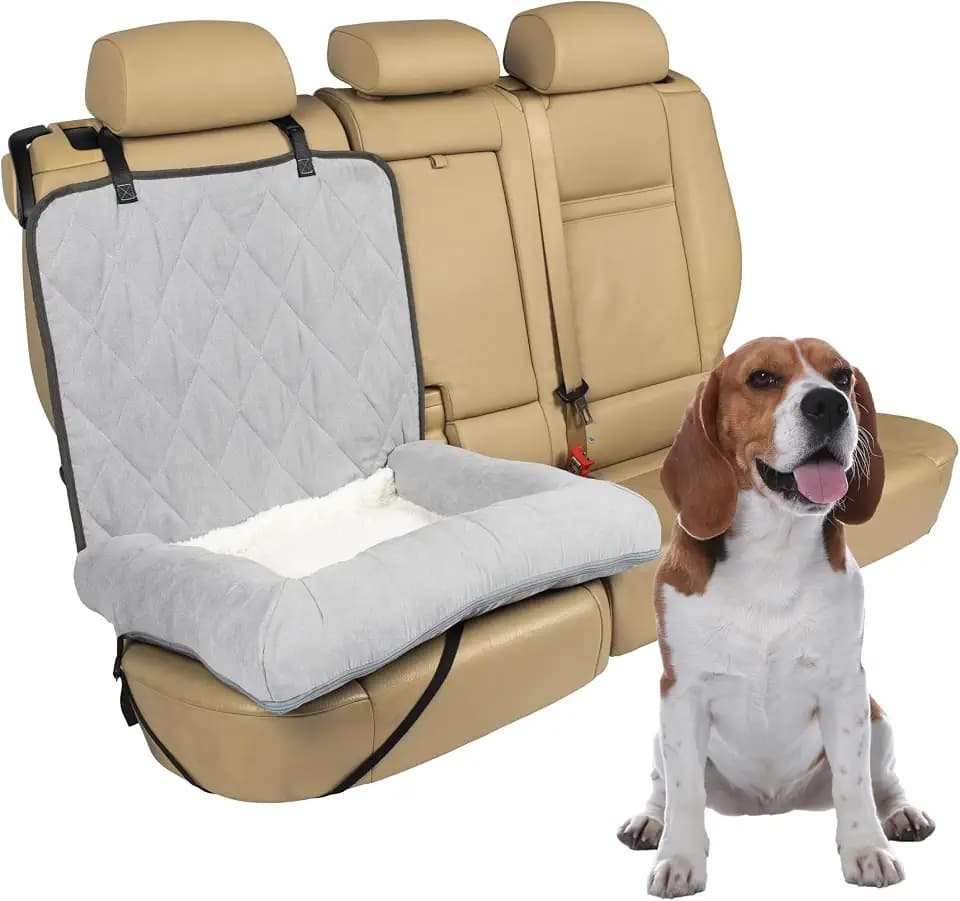 PetSafe Happy Ride Car Dog Bed, Gray
