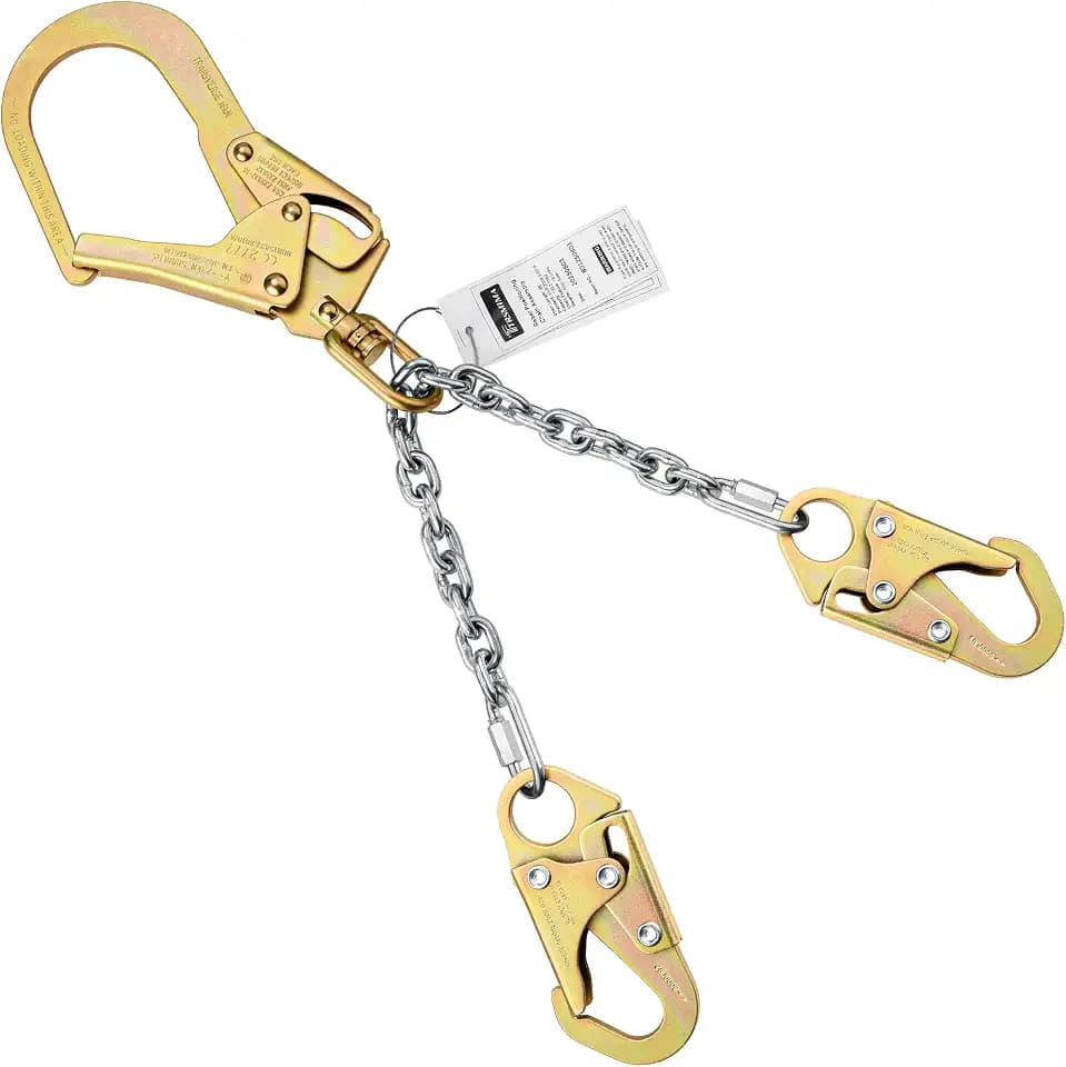 TRSMIMA Rebar Positioning Chain Assembly - Fall Protection Safety Lanyards