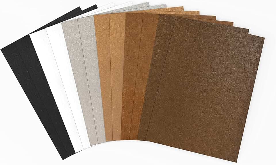 Brandalo® veganes Leder - waschbares Papier - 12 Bögen A4 21x30cm bei 0,55mm Dicke - Waschpapier - Lederpapier - handmade label gestalten - DIY zum nähen, basteln, plotten, bedrucken - Variation