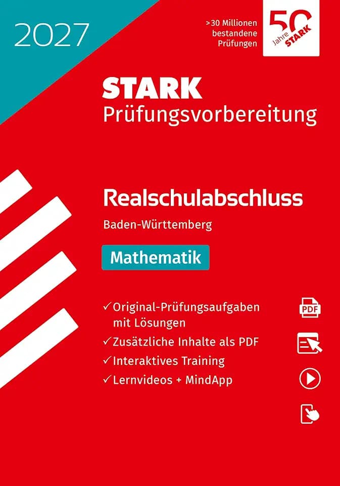 STARK Mathematik - Realschulabschluss 2027 BW - Prüfungsvorbereitung (Abschlussprüfungen)