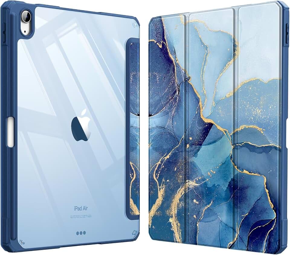 Fintie Clear Case for iPad Air 11-inch & iPad Air 5th/4th Generation 10.9"