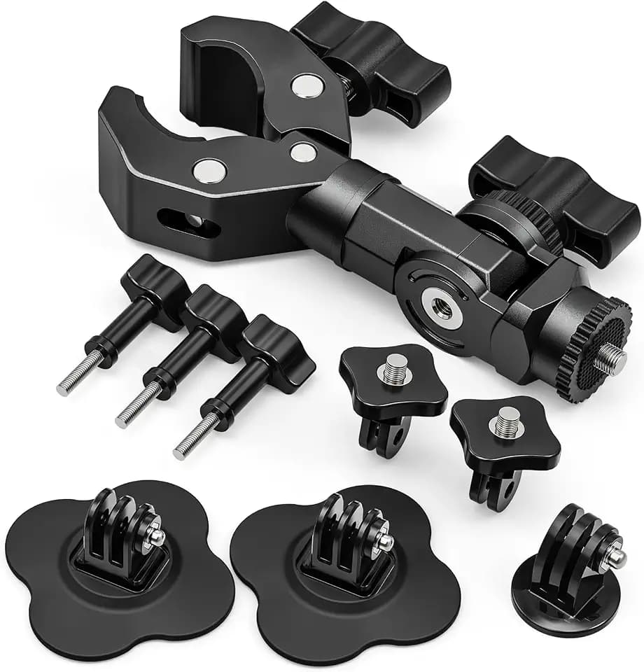 Motorrad Halterung Bundle für Insta 360 X5 X4 X6 GoPro Hero 13 DJI Pocket