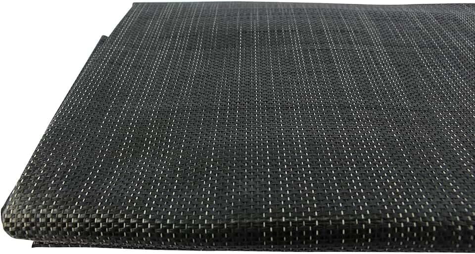 Soplair PVC-Teppich, Schwarz, 250 x 300 cm