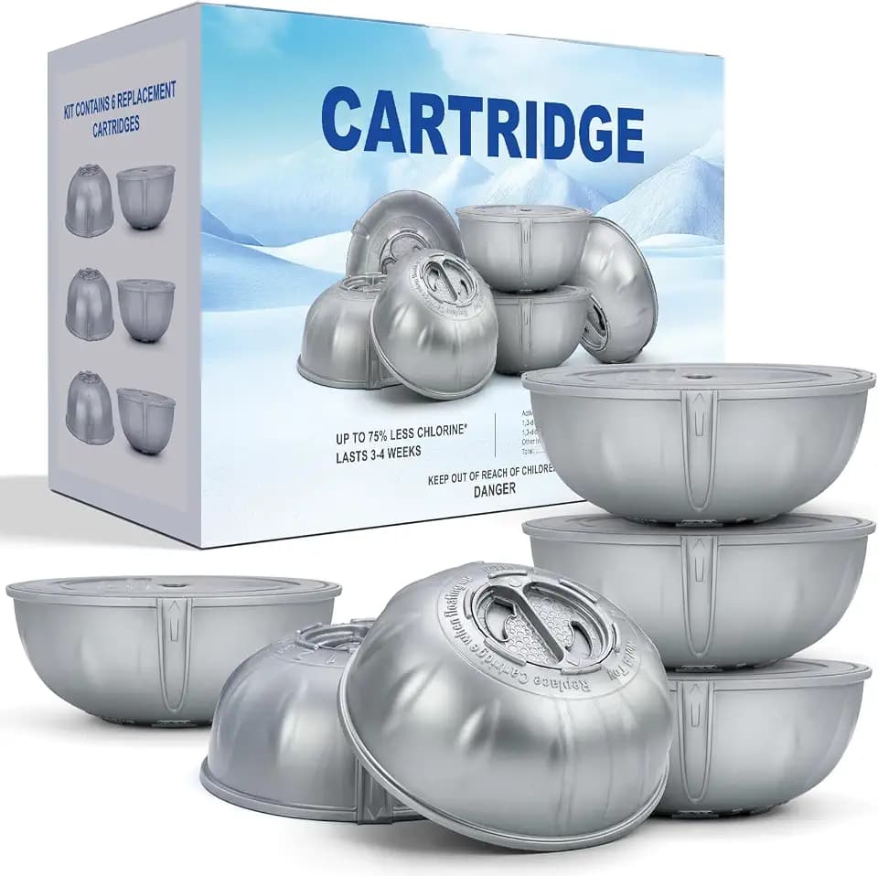 6 Pack Replacement Cartridges for Frog Ease Floating System