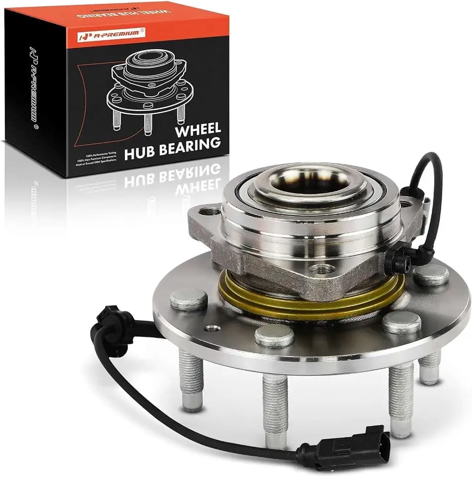 A-Premium Front Wheel Bearing Hub Assembly for Chevy Silverado 1500 14-18