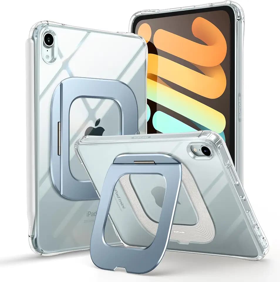 SUPCASE for iPad mini 6/7 A17 Pro Case 8.3'' 2021/2024 with Stand, Blue