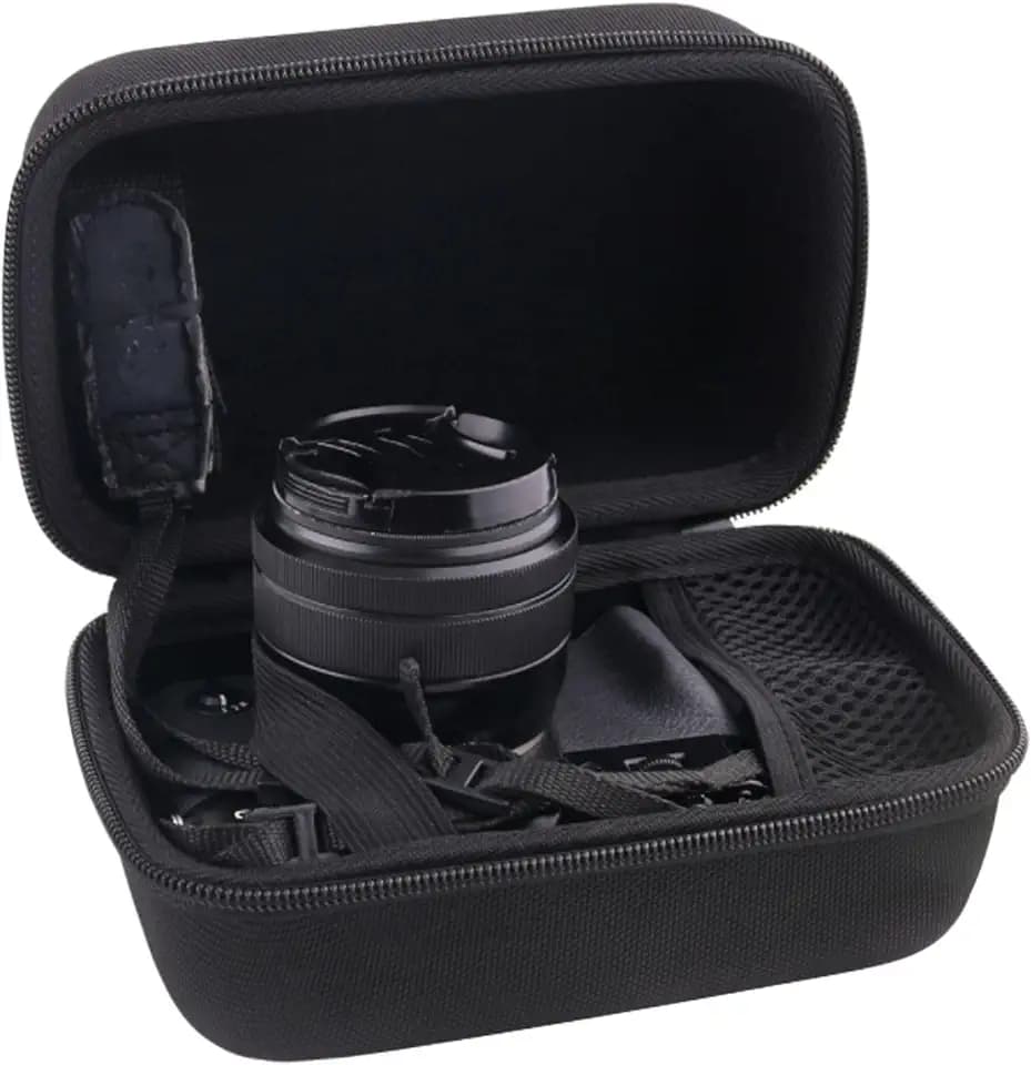 WAIYUCN Hard EVA Carrying Case For FUJIFILM X-T30 III/X-T30 II/X-T30 / X-T5 /X-T50 /X-T20 Mirrorless Digital Camera (black)