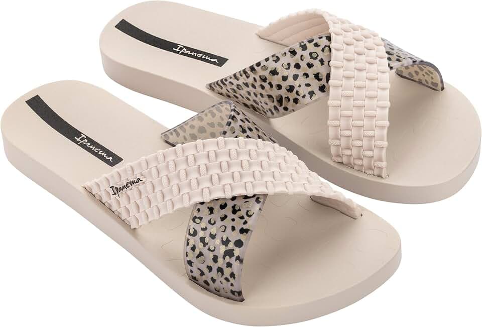 Ipanema SENSE SLIDE FEM - Badeslide für Damen - auffälliger Riemen mit Muster