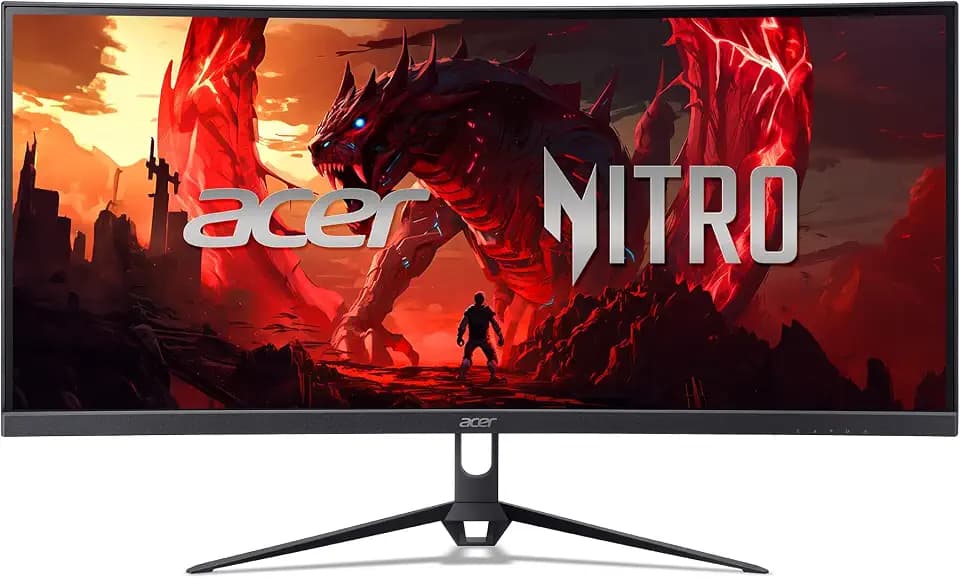 Acer Nitro 29.5in 2560x1080 2560x1080 Curved 200Hz Gaming Monitor ED300C X1