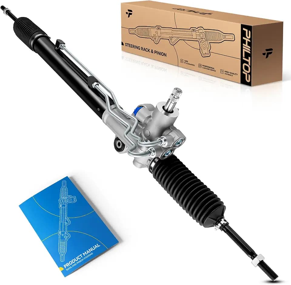 PHILTOP Power Steering Rack and Pinion Assembly, Compatible with PILOT 2003-2008, Replace for 26-2719