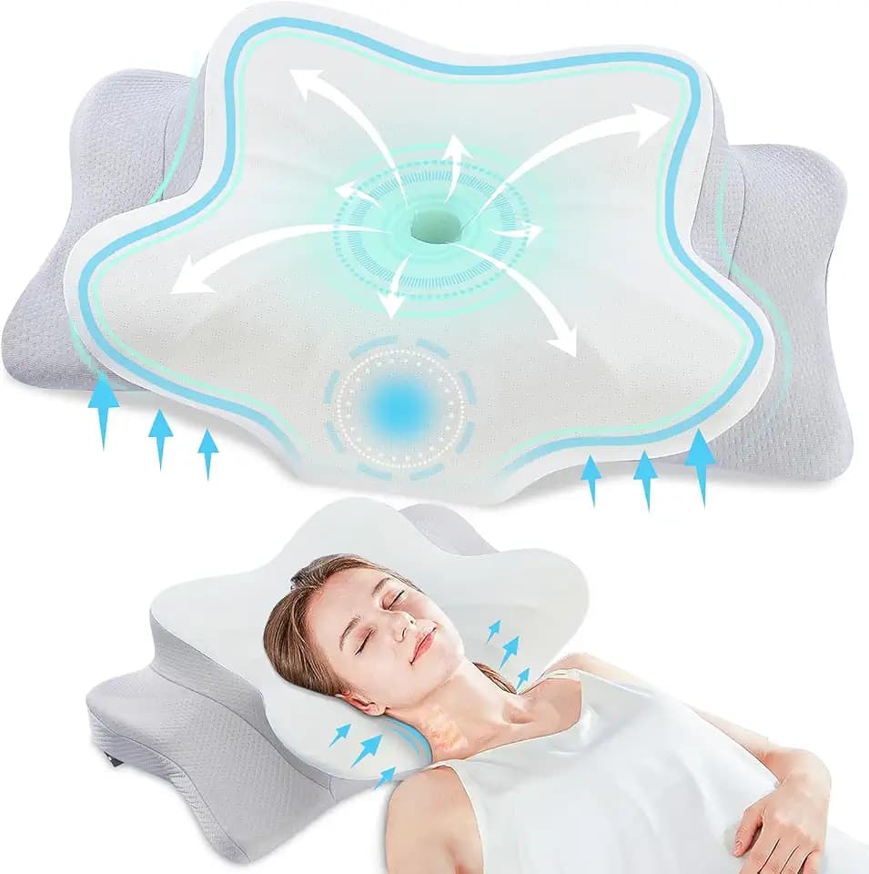 DONAMA Kopfkissen Memory Foam Kissen