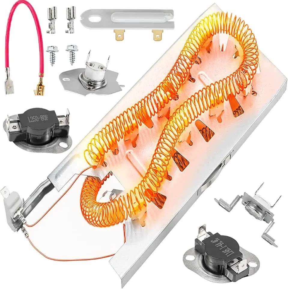 MEDB765FW0 MEDB835DW4 MEDB835DC4 MEDB855DC4 Heating Element for Maytag