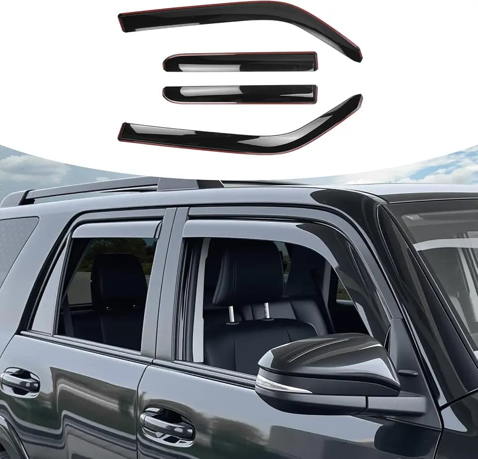 in-Channel Window Visors Rain Guards for 2025 2026 Toyota 4Runner