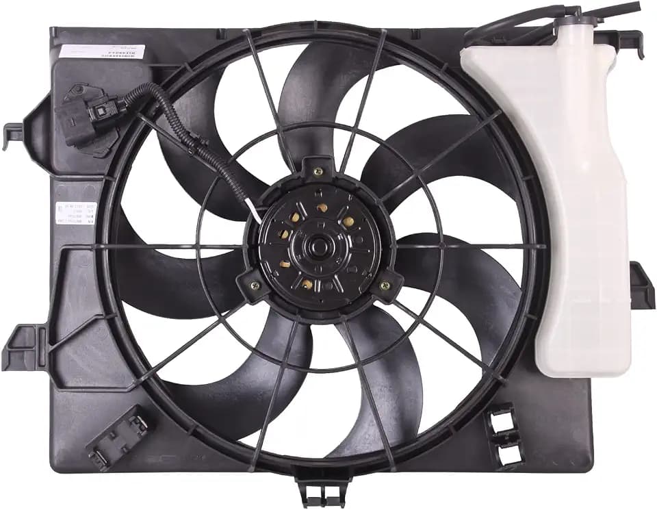 TYG Radiator Cooling Fan Assembly for 2011-2013 Dodge Attitude 1.4L/1.6L