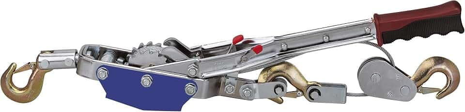 KERBL works Ratschen-Seilzug Hand Power Puller, Handseilzug, 4 t