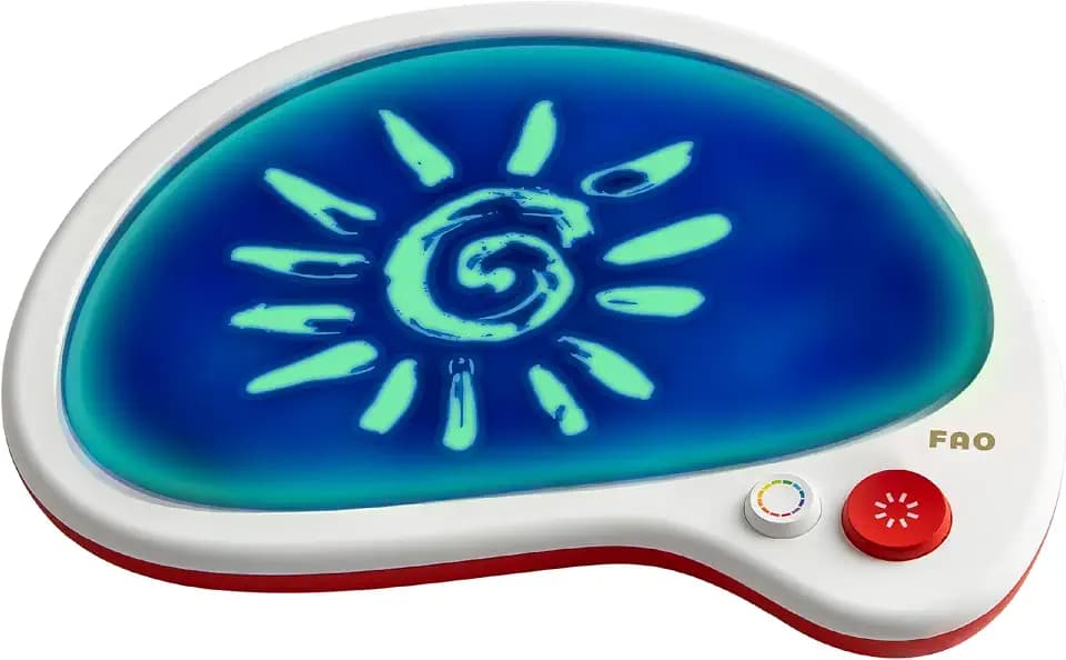 FAO Schwarz Mess-Free Glow Palette, Musical LED Art Pad for Kids