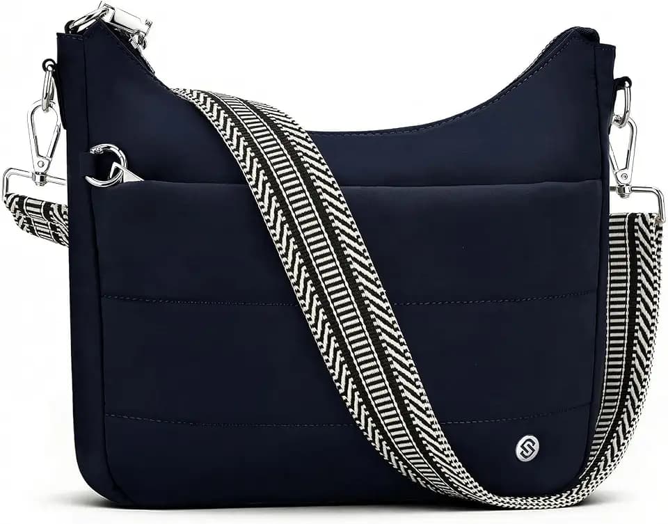 SYTRAH Anti Theft Crossbody Hobo Bags for Women, RFID Puffer Purse