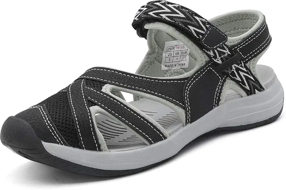 DREAM PAIRS Women's Sport Athletic Sandals Hiking Sandals