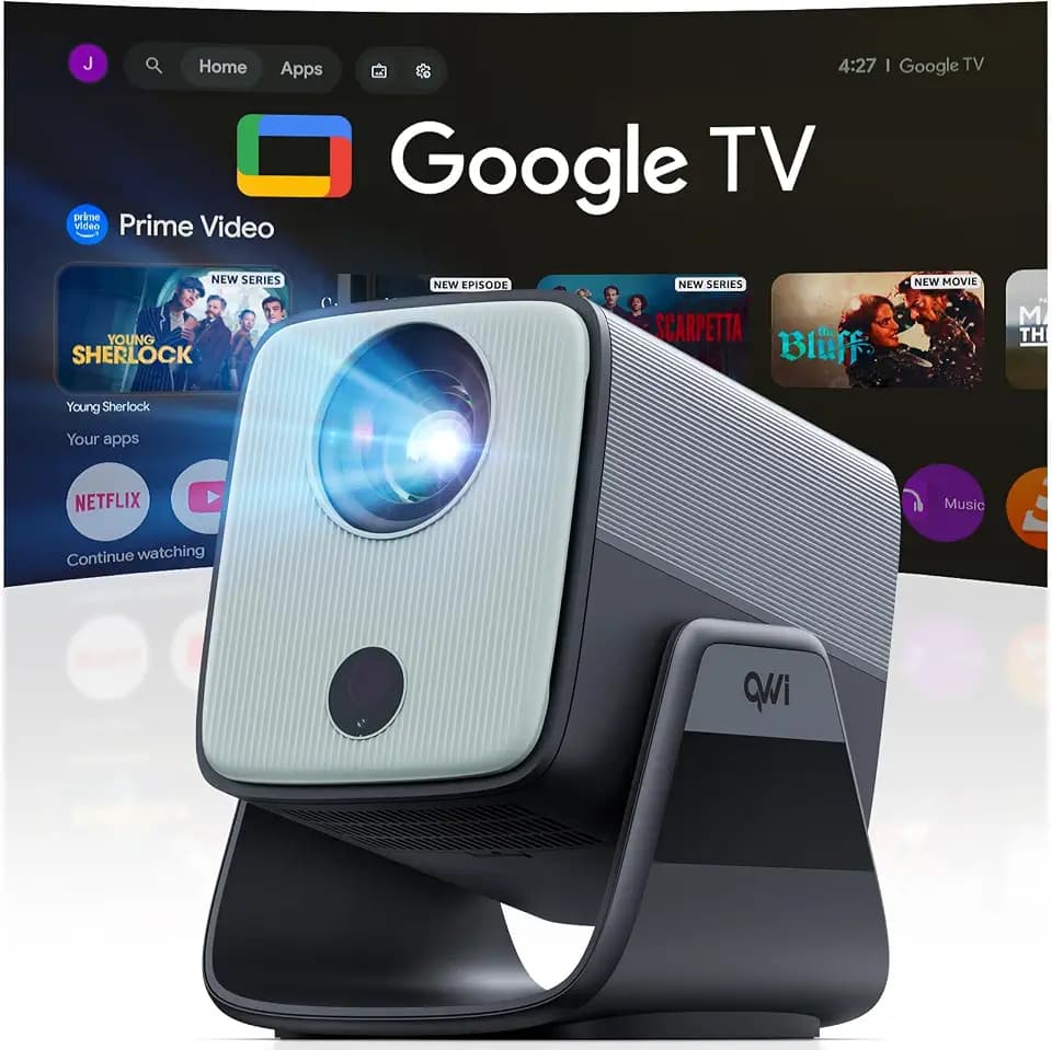 Smart Beamer 1080P HDR10+, 32 GB Speicher【Integrierte Apps】