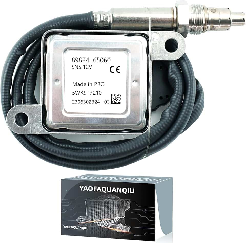 8982465060 5WK9 7210 89824-65060 5WK97210 Nitrogen Oxide Sensor Nox Sensor Compatible Fits for Isuzu NPR NQR NRR Diesel 2011-2017