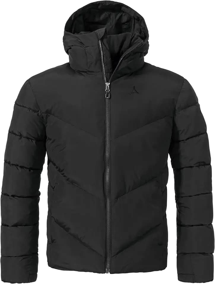 Schöffel Herren Ins Jacket Style Lodos MNS, leichte Steppjacke mit hoher Wärmeleistung, bequeme, warme Winterjacke mit Kapuze und hochschließendem Kragen