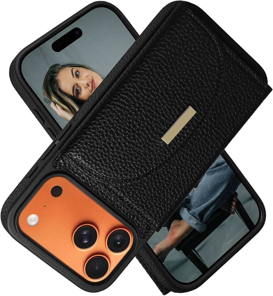 Wallet Case for iPhone 18 Pro Max / 17 Pro Max with Card Holder