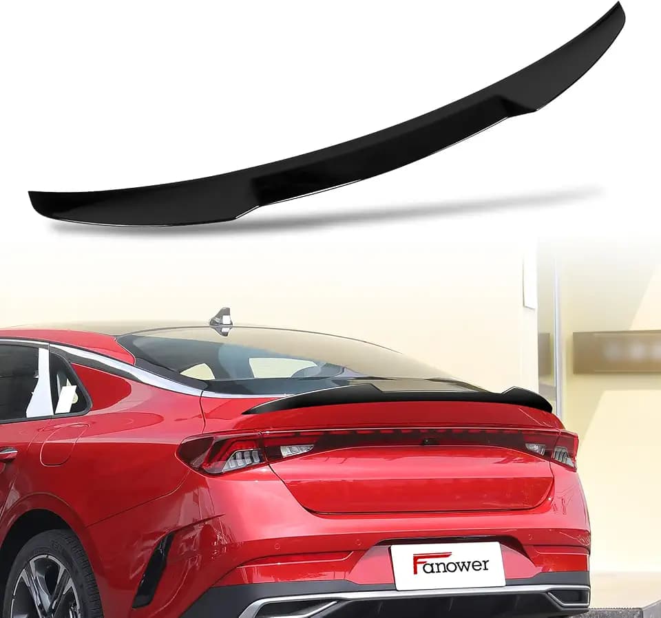 Rear Spoiler Fit for Kia K5 Sedan 2021 2022 2023 2024 Gloss Black