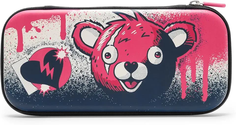 PowerA Slim Case for Nintendo Switch-OLED Model, Nintendo Switch, Nintendo Swith Lite- Fortnite: Cuddle Team Leader, Gaming, Protection, Console Case, Accessories, Officially Licensed
