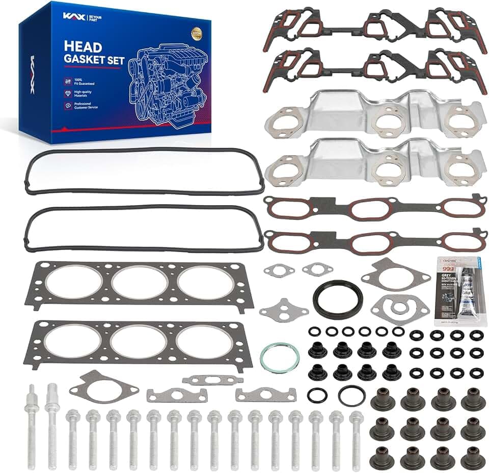 KAX Head Gasket Set Fit for Impala 2000-2005 3.4L, Grand Am 1999-2005 3.4L