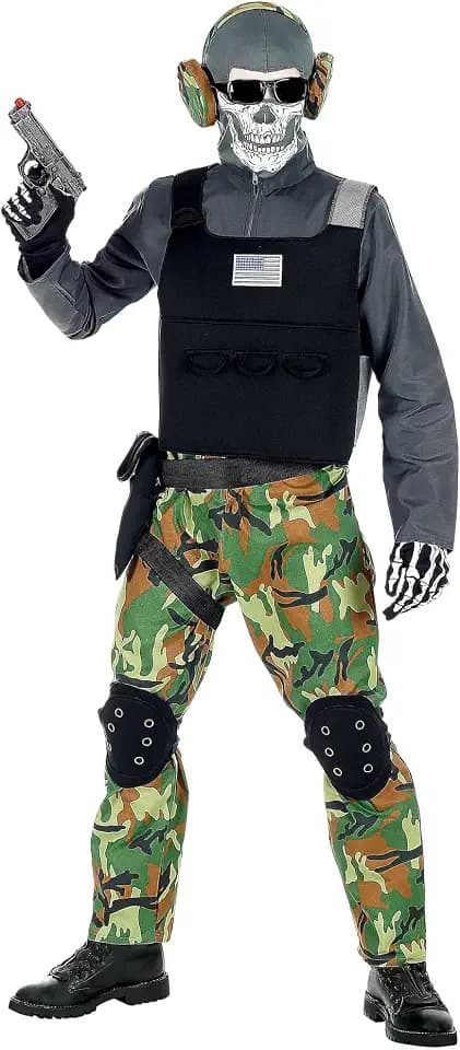 W WIDMANN MILANO Party Fashion - Special Forces Kostüm Kinder