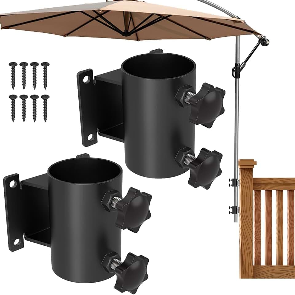 Deck Umbrella Mount Stainless Steel Patio Umbrella Holder