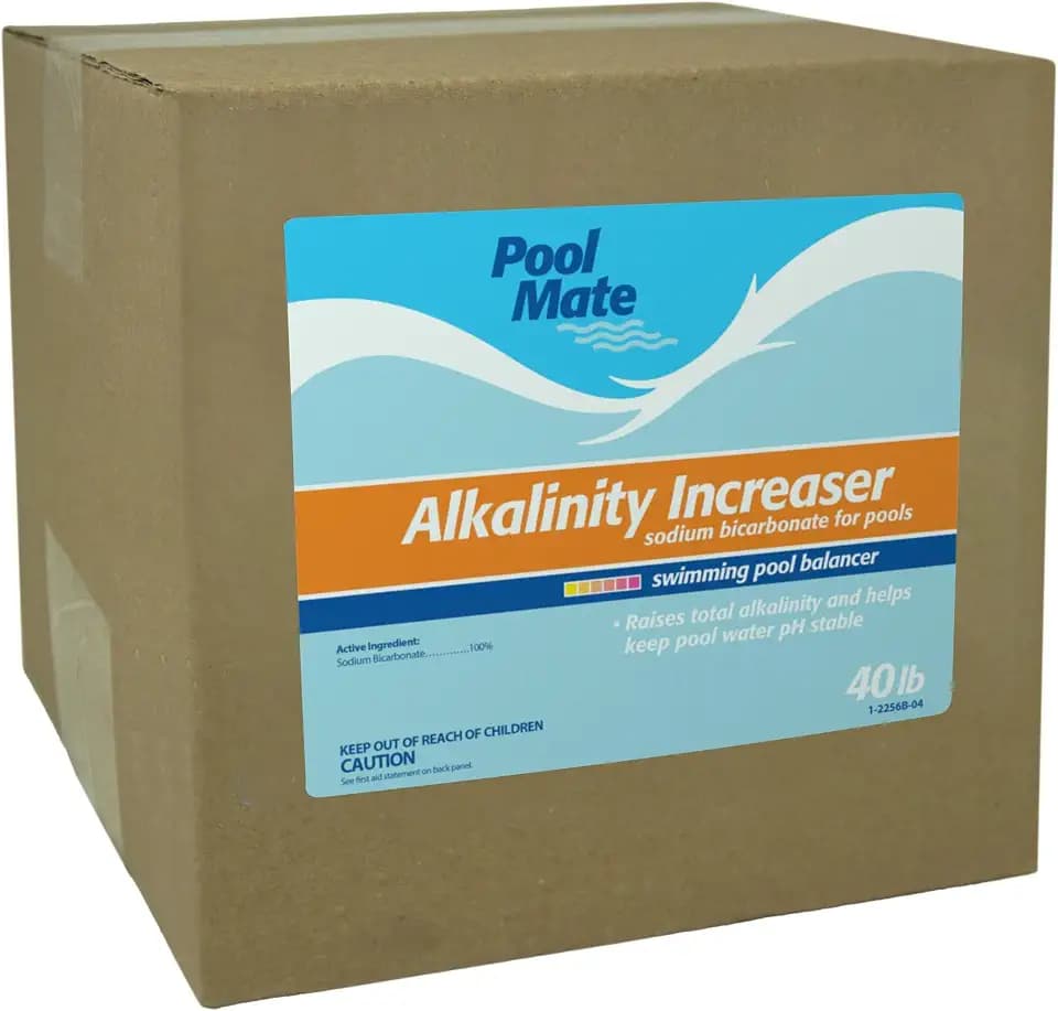 Pool Mate 40-Pounds Premium Alkalinity Increaser for Swimming Pools