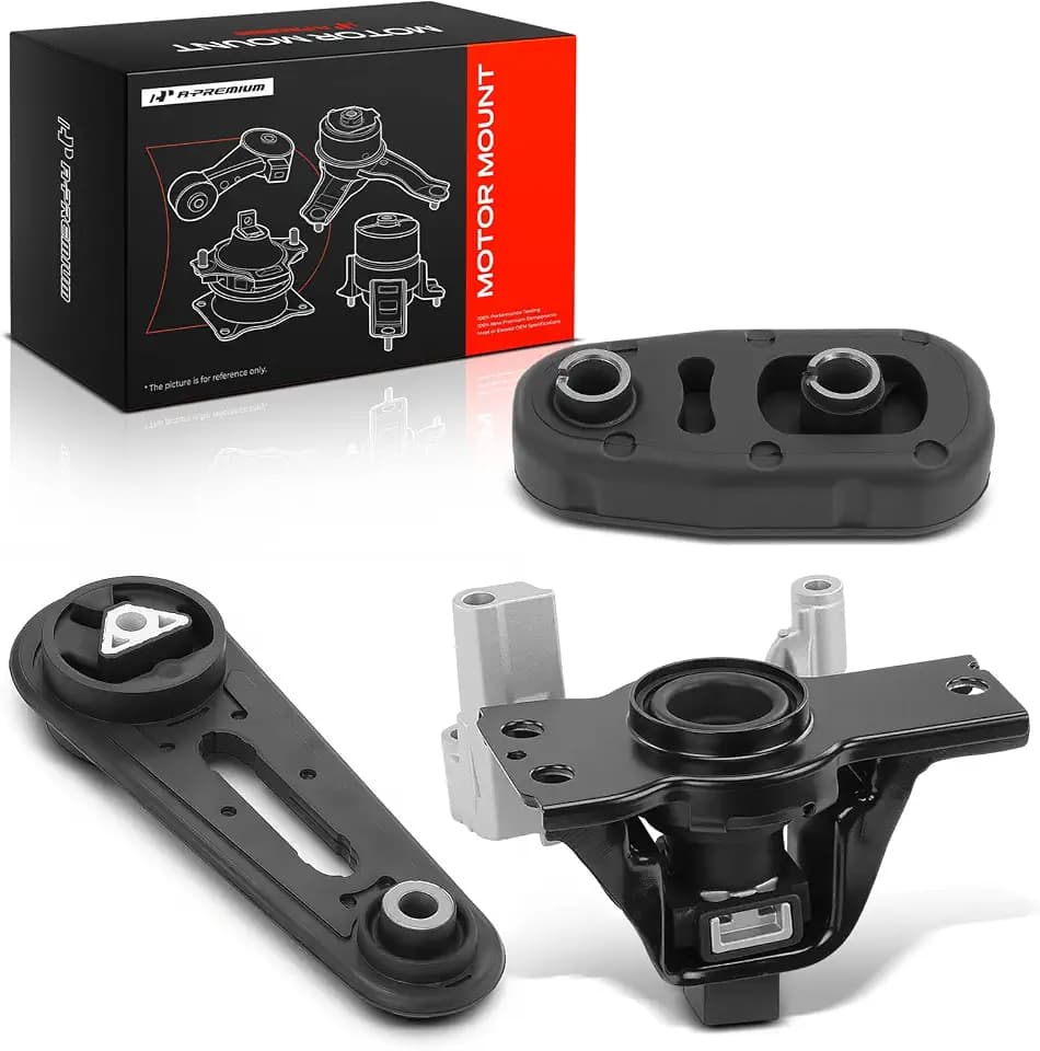 A-Premium Engine Motor Mount and Torque Strut Mount Kit, Set of 3
