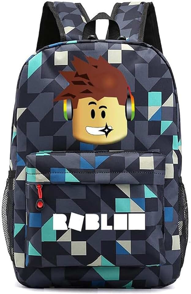 Schultasche, Studenten-Boogbag, Kinder-Rucksack, Freizeit-Reisetasche, Studenten-Laptop-Tagesrucksack, Schwarz , M