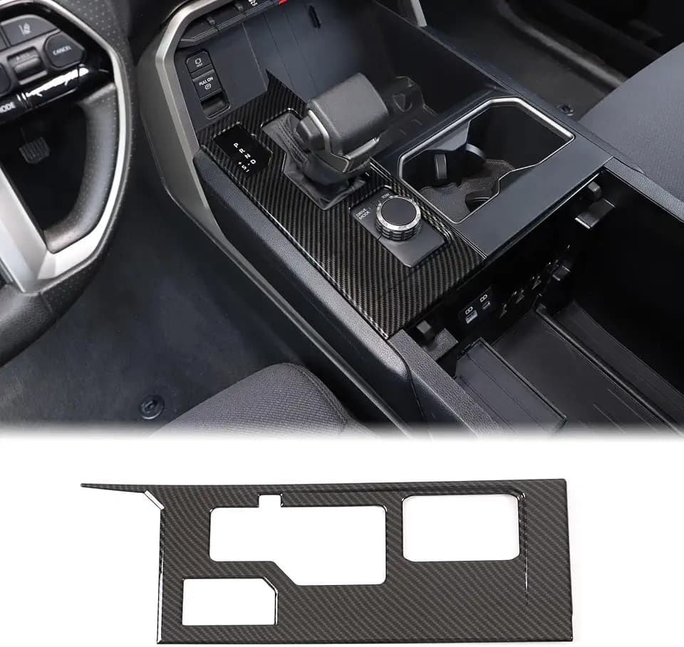 Gear Shift Panel Trim Cover for Toyota Tundra/Sequoia 2022+, Without 4WD