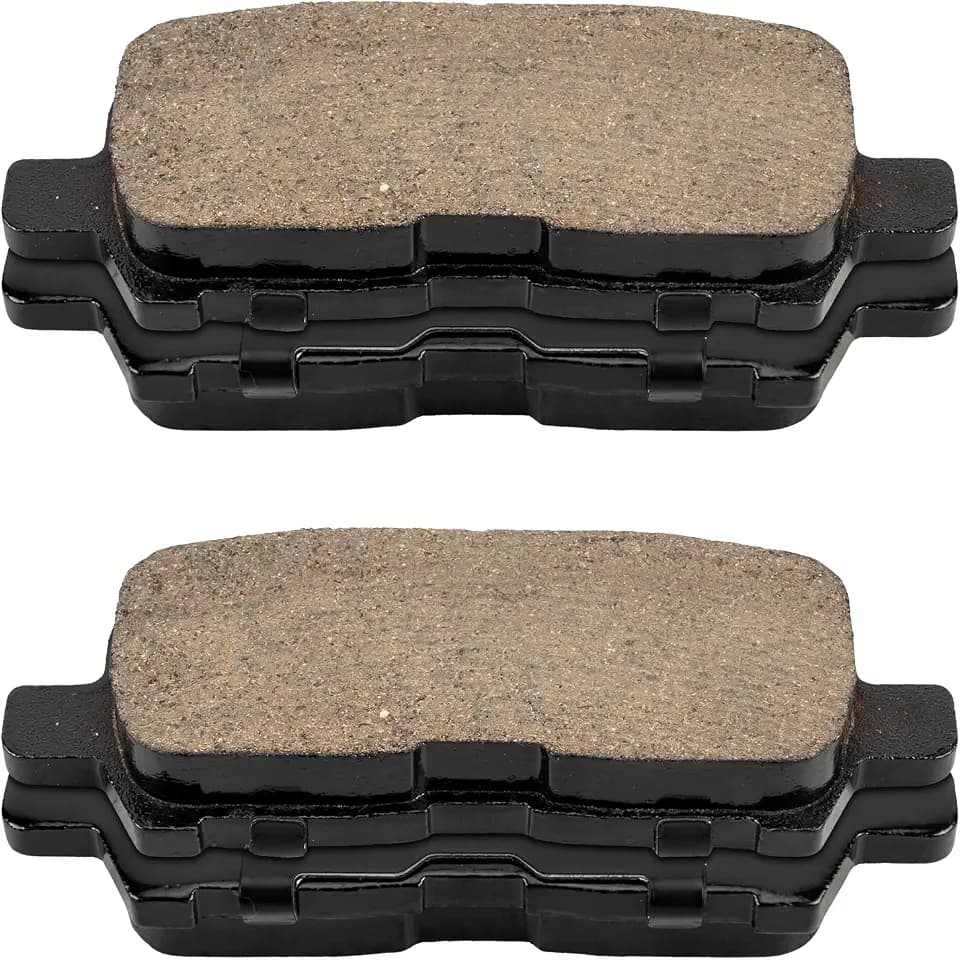 PHILTOP Ceramic Rear Brake Pads For Buick LaCrosse 2005-2009, 4 Pcs replace # D999