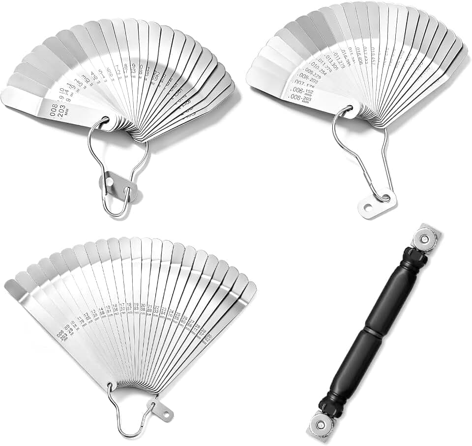 Shimeyao Feeler Gauge Set Include 96 Blades Steel Feeler Gauge